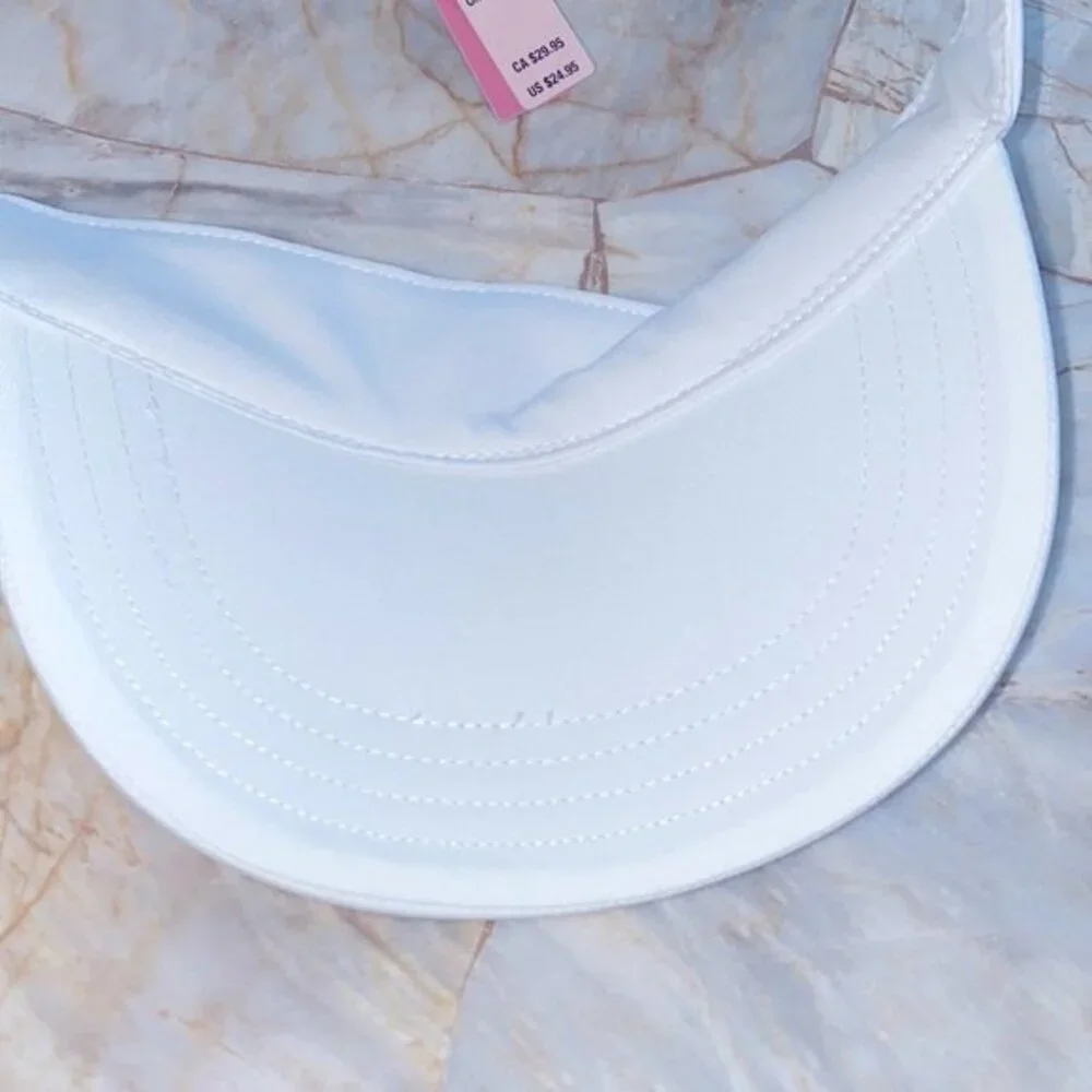 VICTORIA'S SECRET White Swim Visor‎